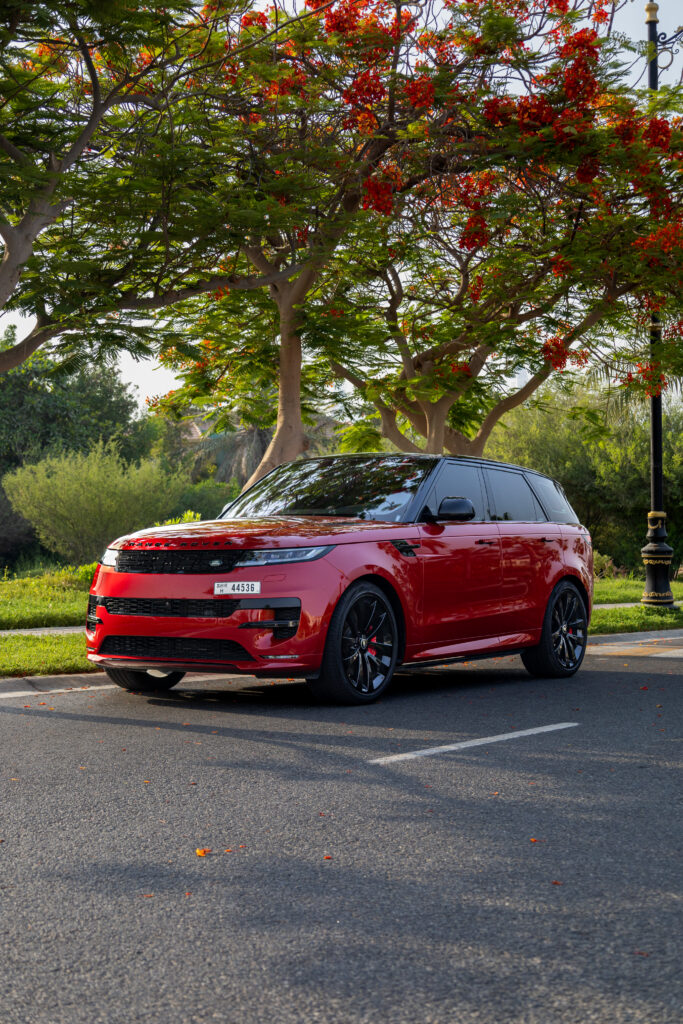 luxury Range Rover sport car rental