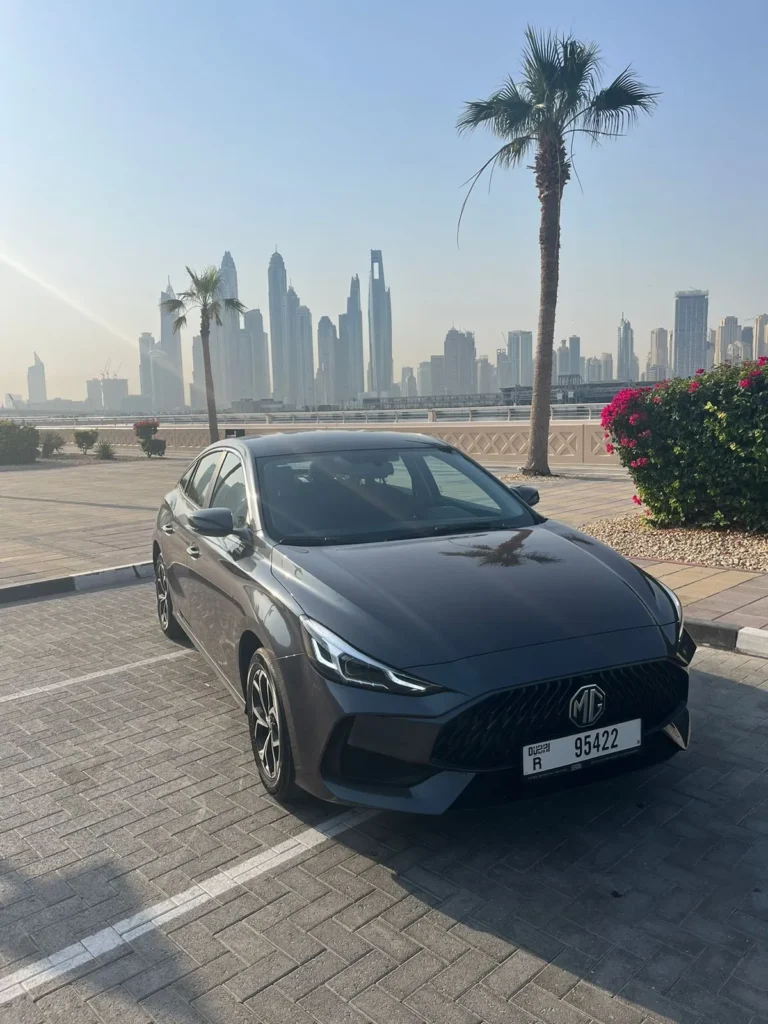 Rent MG GT 2024 in Dubai